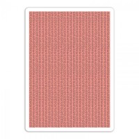 -50% A4 Textured Impressions Embossing Folder  Plus