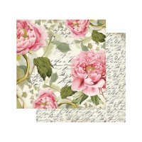 Scrapbookingu Paber 30X30-  Peony