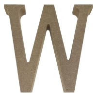 Mdf Letter Blank  W