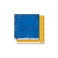 Scrapbookingu paber 30x30 cm- 190 gsm- Basik's New Adventure- To the stars