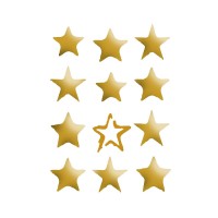 Sabloon 21X29.7Cmstars