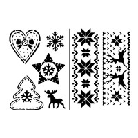Sabloon A5  Norwey Pattern
