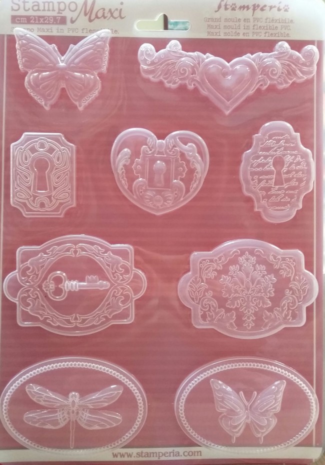 Soft maxi Mould  - Locks and keys                 
