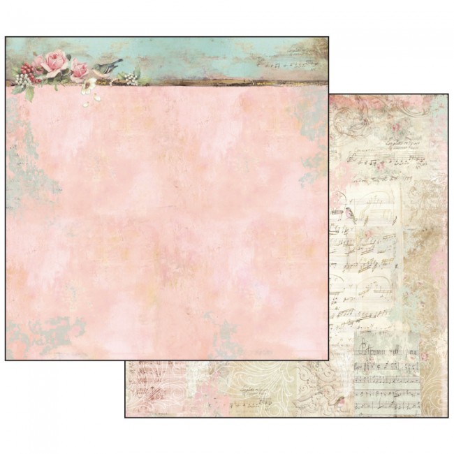 Double Face Paper Wonderland fairy and writings