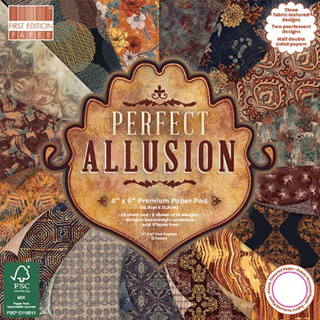 First Edition FSC 6 x 6 Perfect Allusion Paper Pad