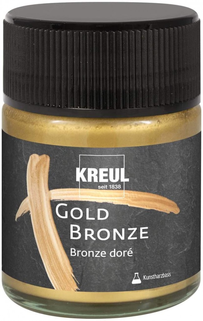 Жидкая поталь 50 мл.KREUL Liquid BronzeGold       