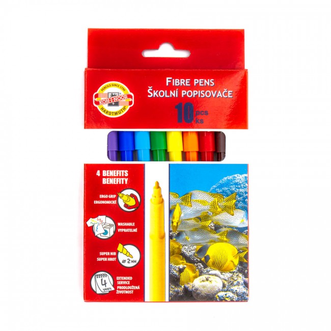 Фломастеры 10Шт                                   