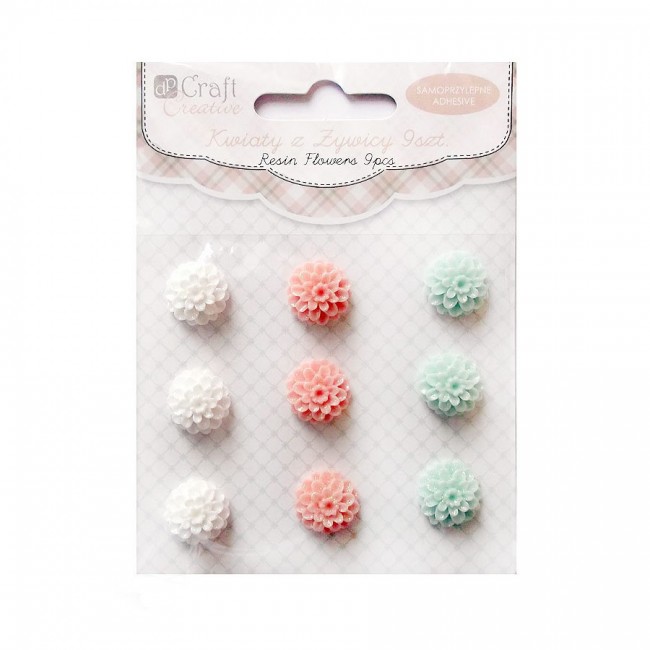 Цветы Из Пластики 1,6См,9Шт.Dalprint