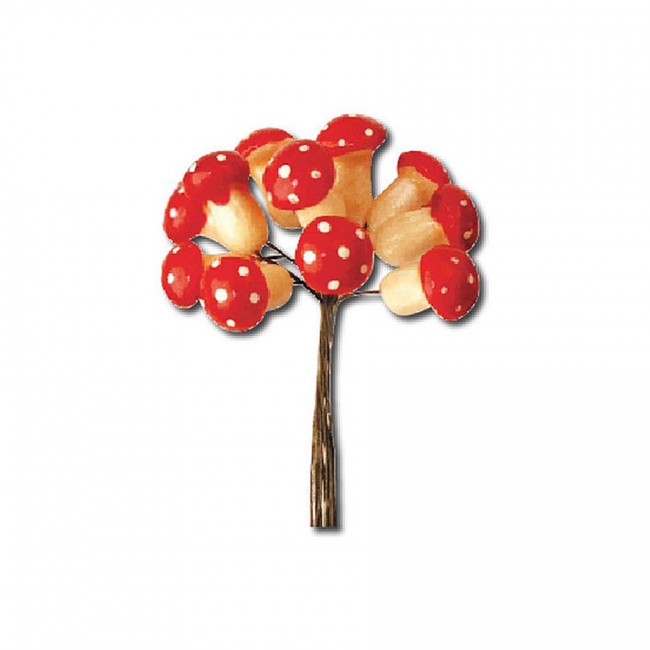 12 Small Mushrooms Bouquet