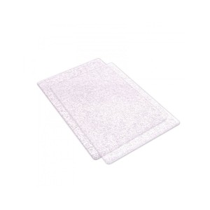 Cutting Pads Standard 1Pair (Clear w/Silver Glitte