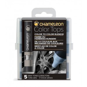 Chameleon 5-Colour Tops Gray Tones Set            