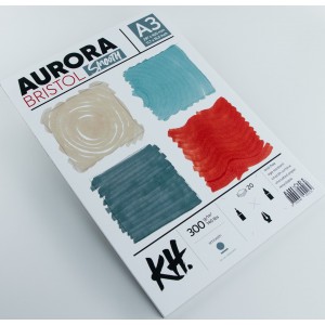 Альбом Бристоль AURORA  А3,20л,300gr Гладкая      