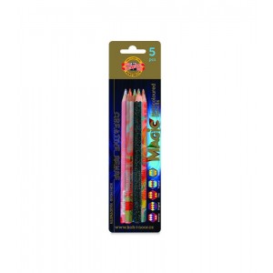 Комплект цветных карандашей 5 шт