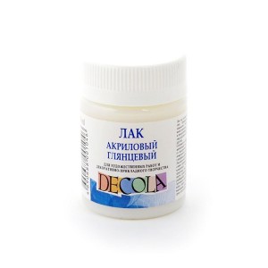 Лак Акриловый Глянцевый,50Ml Decola               