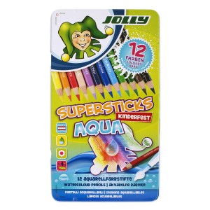 Jolly "Superstick Kinderfest Aqua", 12 Цветов/Мета