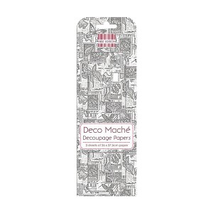 First Edition Fsc Deco Mache  Monochrome Stamps