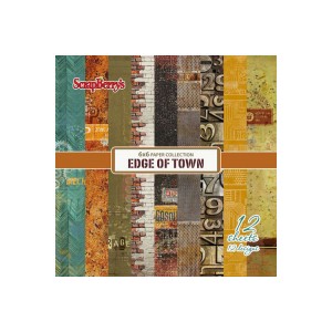Paper Collection Set Edge of Town (6*6-190GSM), 12