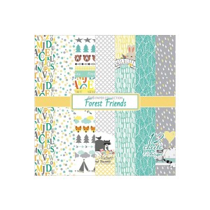 Paper Collection Set Forest Friends (6*6-190GSM),