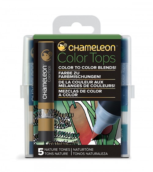 Chameleon 5-Colour Tops Nature  Tones Set         