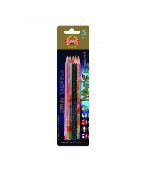 Комплект цветных карандашей 5 шт