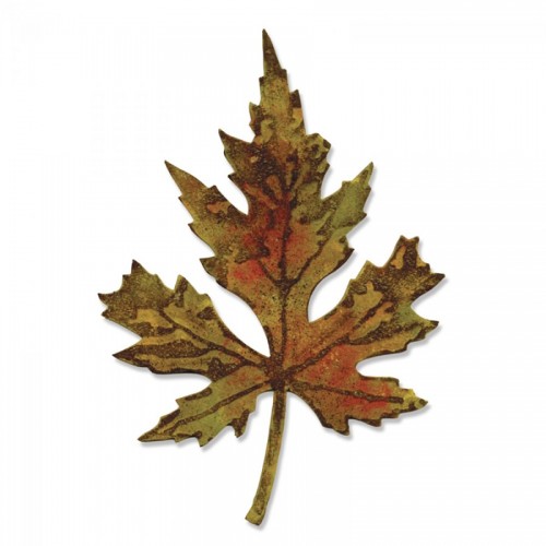 -50% Bigz Die W/Texture Fades - Layered Leaf By Tim Hol