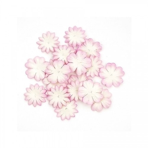 Set Of Flowers From Mulberry Paper, 2 Kinds Of 20
