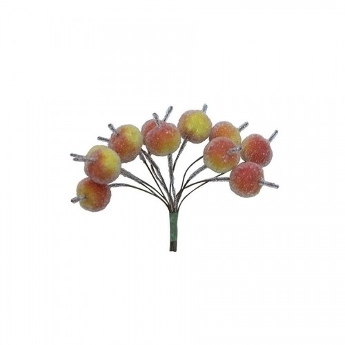 Apples With Beads, Red, 12Pcs