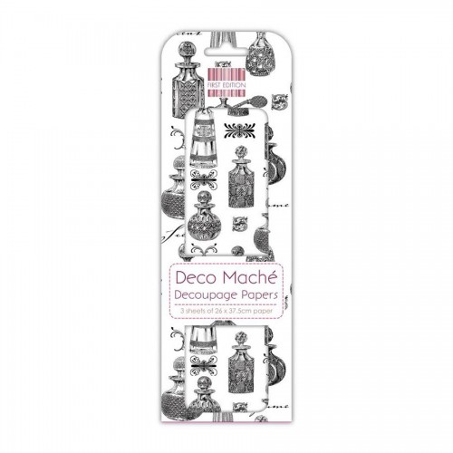 First Edition Fsc Deco Mache  Perfume Bottles