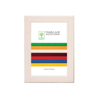 Рамка дерев. со стеклом 10х15 Д18КЛ/1374 (молочно-