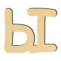 Заготовка Дер. 182 "Буква Ы (Рус.)" 8,2Х7 См