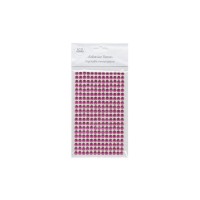 Самоклеящиеся Кристалы 6Mm, 260 Шт. Pink