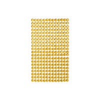 Самоклеящиеся Кристалы 6Mm, 260 Шт., Yellow