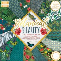First Edition FSC 8 x 8 Botanical Beauty Paper Pad