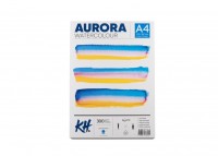 Альбом для акварели AURORA, 12л A4, 300gr - Хол Пр