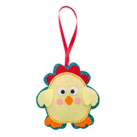 FELT CRAFT KIT - CHICKEN ORNAMENT                 