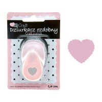 ФИГУРНЫЙ ДЫРОКОЛ, 1,6 см., Сердце С Волнистым Крае