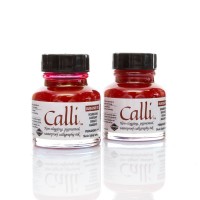 Тушь Calli Бордовая 29,5Мл, Daler-Rowney