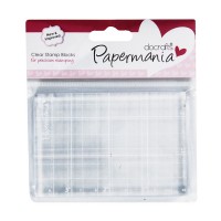 7 X 10 Cm Clear Stamp Block