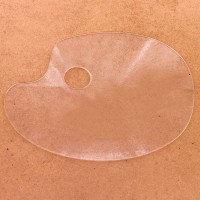 Пластиковая Палитра Прозрачная  31X21См           
