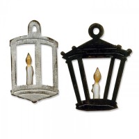 -50% Bigz Die - Hanging Lantern By Tim Holtz