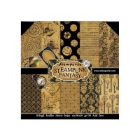 Набор бумаги 30*30см, Stamperia, Steampunk Fantasy
