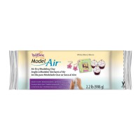 Model Air Dry Clay -- White, 2.2 Lb  (1 Kg)