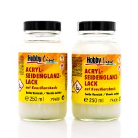 Hobby Line Sünteetilise Vaigu Baasil Lakk, Satin.250Ml