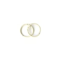 Album Metal Rings 20Mm Ivory, 2Pcs