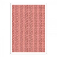 -50% A4 Textured Impressions Embossing Folder  Plus