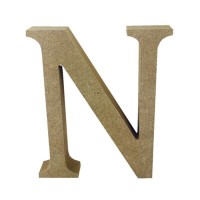 Mdf Letter Blank  N