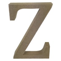 Mdf Letter Blank  Z