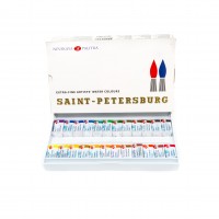Комплект "Санкт-Петербург" 24шт, пластик акварель