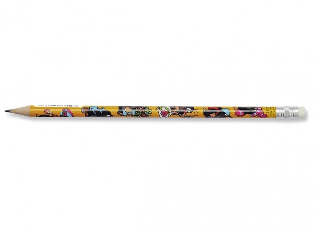 Graphite pencil with eraser 1231 MOLE