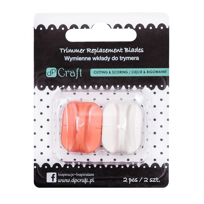 TRIMMER REPLACEMENT - CUTTING  & SCORING BLADE, 2 PCS